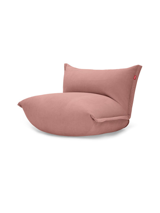 Πουφ Πολυθρόνα Bonbaron Slim Soft Pink 102x85x75cm