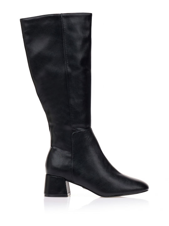 Tsoukalas Damenstiefel mit Mittelhohem Absatz S...