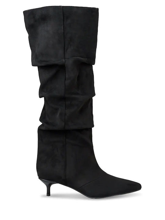 Envie Shoes Black Suede Women's Boots