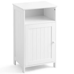 Costway Ντουλάπι Μπάνιου 40x30x70cm Λευκό HW59319WH