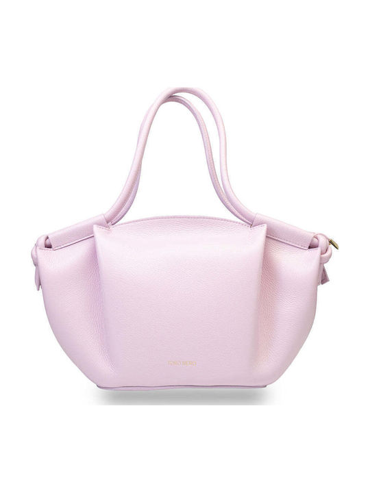 Toro Nero Karina Leather Women's Pink Shoulder Bag