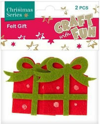 Craft Fun Dekoratives Filz-Geschenkornament 2 Stück 383944 1514141 5902643642089