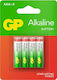 Gp 4× Aaa Batteries