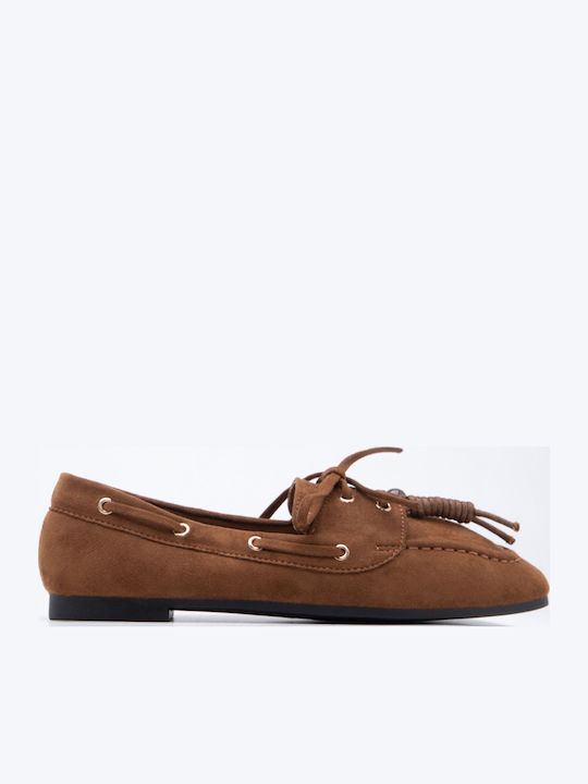 Luigi Women's Loafers in Brown