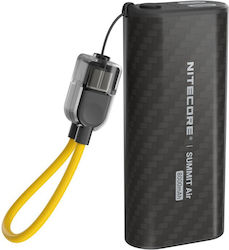 NiteCore Summit Air Baterie Externă 8000 mAh 22,5 W cu 2 Porturi USB-C Power Delivery Gri NiteCore Summit Air Baterie Externă 8000 mAh 22,5 W cu 2 Porturi USB-C Power Delivery Gri