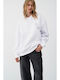 Women's Hooded Sweatshirt White
