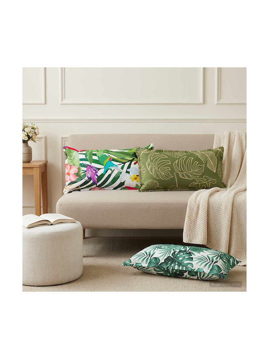 vidaXL Sofakissen Houten Grün 40x80 cm
