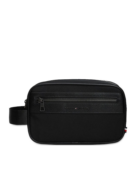 Tommy Hilfiger Tommy Hilfiger Men's Washbag Water Resistant Black Am0am14514-bds