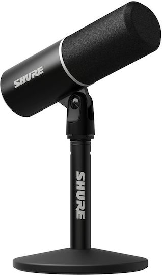 Shure MV-6 Gen2 Dynamisches Tischmikrofon mit USB Typ-C für Gesang