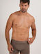 Men's Brown Printed Boxer Shorts