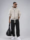 Black Sweatpants with Elastic Waistband