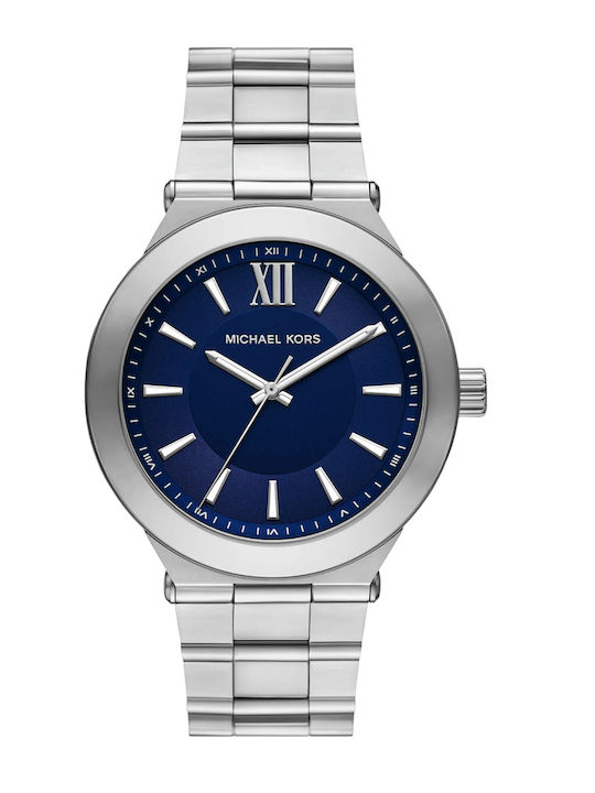 Michael Kors Billie Men's Battery-Powered Watch with Silver Metal Bracelet