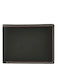 Herren-Lederbrieftasche mit RFID Schwarz