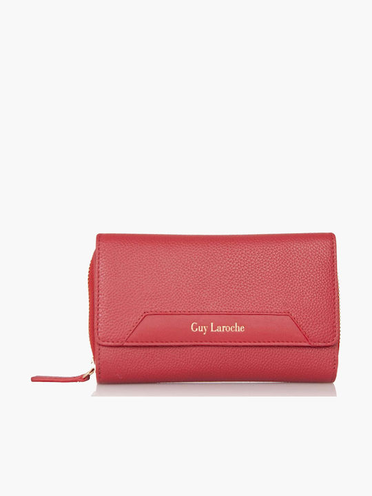 Guy Laroche Leather Women's Wallet Red
