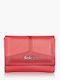 Leather Women's Wallet Red