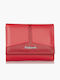 Red Leather Women's Wallet