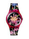 Women's Battery-Powered Watch with Silicone Strap