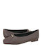 Leder Damen Ballerinas Braune