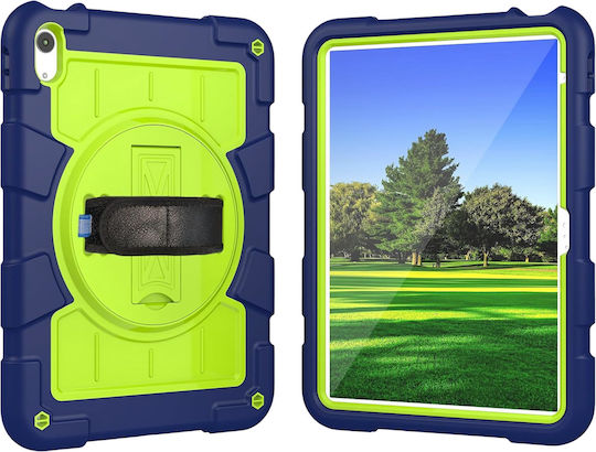 Rugged Protective Case Ipad 9.7" 2017/2018 360 Stand Strap Green