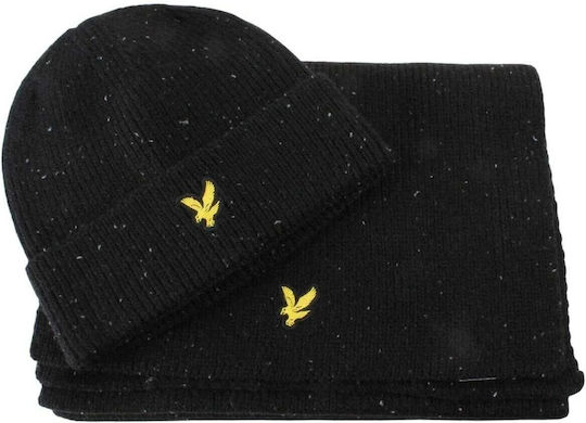 Beanie Men's Knitted Beanie in Black