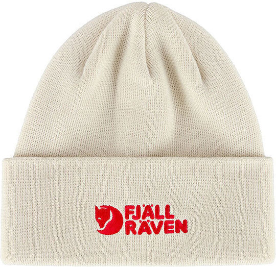 Vardag Beanie Unisex Knitted Beanie in Ecru