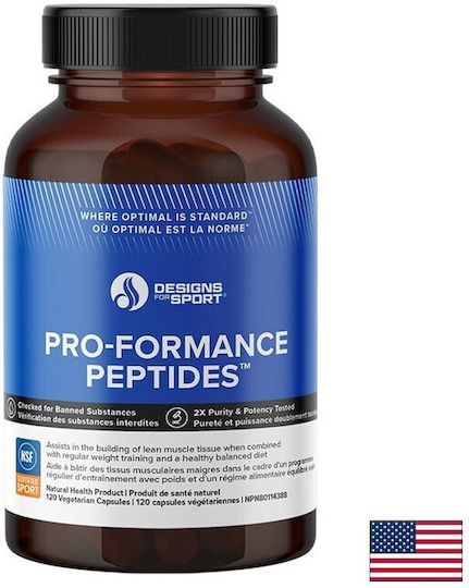 Designs for Health Pro-formance Peptides 1 g 120 Capsule