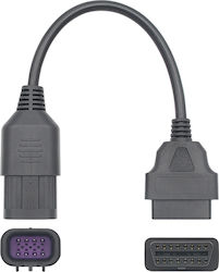 Techstar Obd2 Adapter Cable Polaris 8 Pins – Rzr Ranger Sportsman General Ace Slingshot Atv Techstar Obd2 Adapter Cable Polaris 8 Pins – Rzr Ranger Sportsman General Ace Slingshot Atv