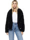Kurzer Damenpelz Black