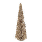 Weihnachtlicher Dekorativer Holzbaum Gold X-mas