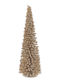 Weihnachtlicher Dekorativer Holzbaum Gold X-mas