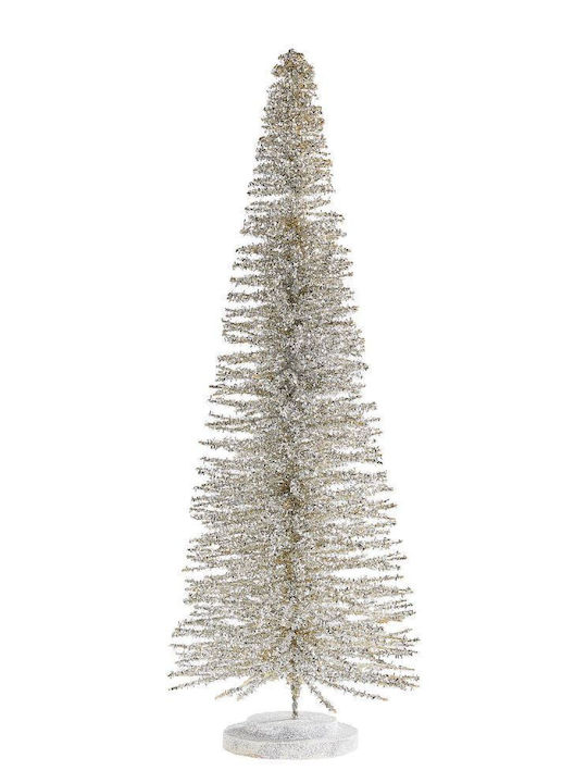Silver Wooden Christmas Decorative Tree X-mas