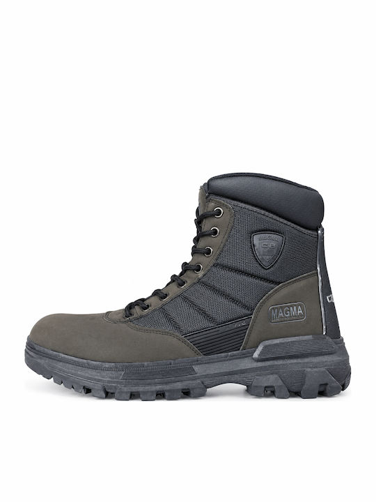 Cotton Belt Waterproof Black Hunting Boots