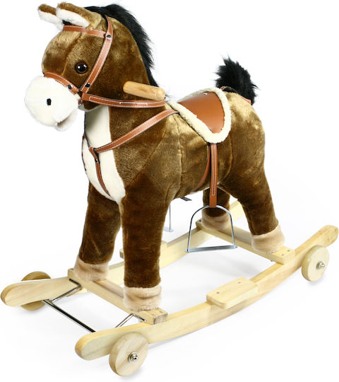 Avra Toys Fulger Jucărie Balansoar Căluț cu Sunete & Roți