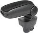 Peugeot 207 2006 Armlehnenset Schwarzer Stoff + Montagesatz