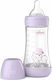 Plastic Anti-Colic Baby Bottle with Silicone Teat for 2+ Months 240ml