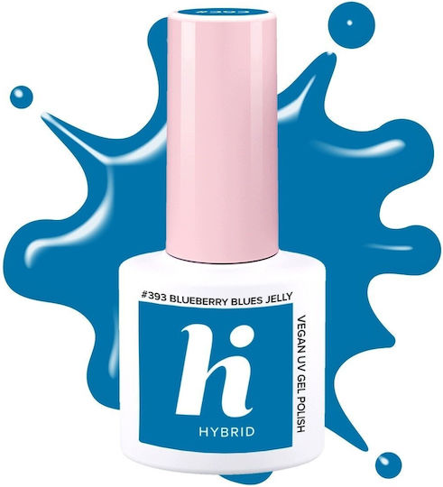 Sheer Lang Anhaltender Nagellack 393 Blueberry Blues Jelly 5 ml
