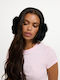 Women's Knitted Earmuff in Black