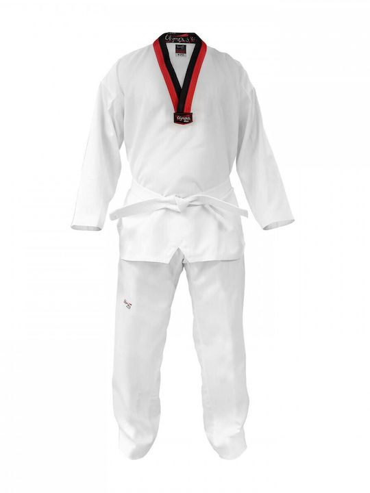 Olympus Sport Student Prime Taekwondo-Anzug für Kinder, Weiß