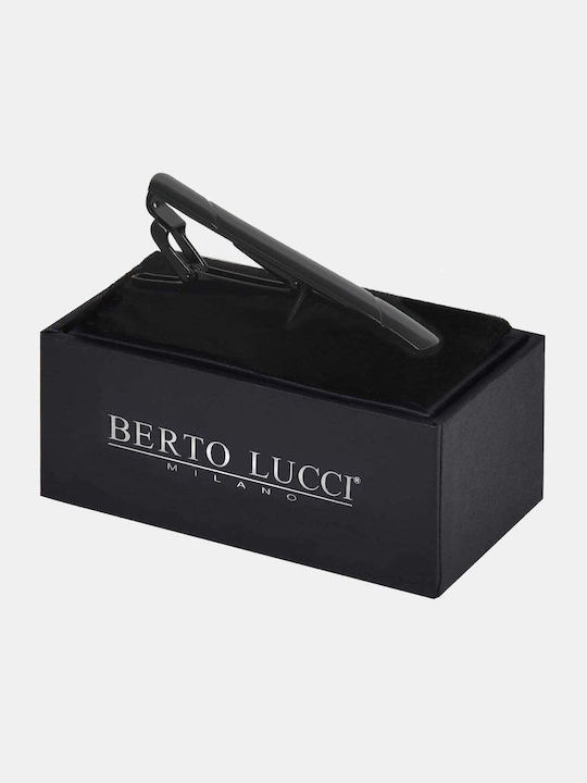 Berto Lucci Clip Γραβάτας Μαύρο