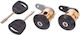 Ford Escort Mk7 95-99 Lock Inserts 2 Pcs Set
