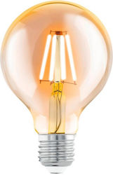 Bec LED E27 G80 2200 K 4 W 350 lm Chihlimbar 110052 Eglo 110052