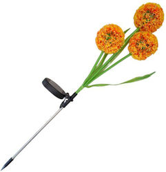 Set of 2 Spiked Solar Flower Lights IP65
