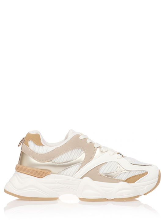 Tsoukalas Women's Gold Sneakers