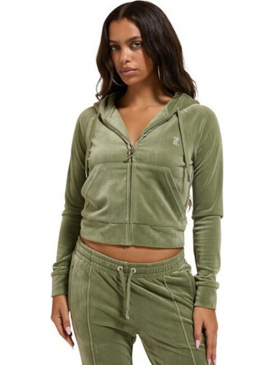 Juicy Couture Madison Дамска Жилетка в Маслинен...