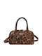 Women's Suede Shoulder Bag Black