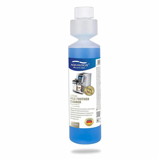 Aqualogis Latteo Milk Circuit Cleaner for Coffee Machines 250ml Compatible with De'Longhi Dlsc550 Multiclean