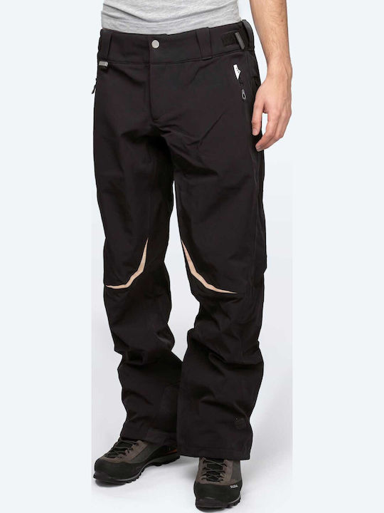 Salomon L10933300 Ανδρικό Παντελόνι Σκι & Snowboard Soft Shell Μαύρο