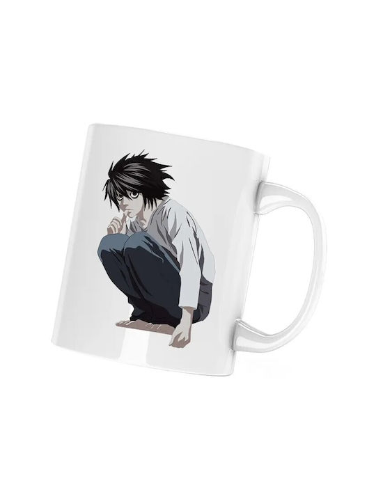 Death Ceramic White Mug 330ml (Personalized)