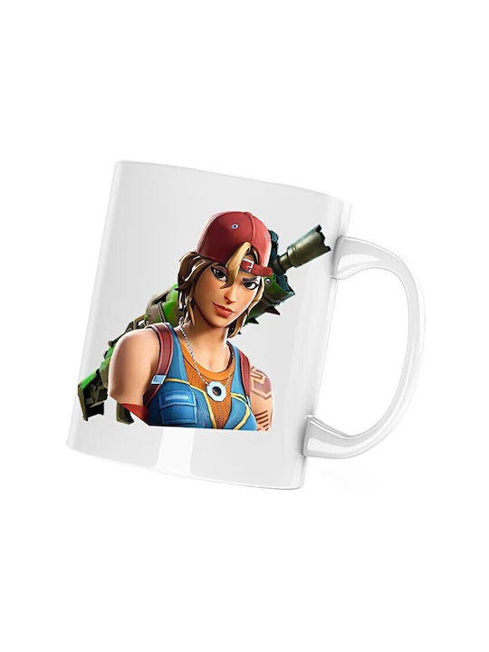 Fortnite Battle Royale Cană Ceramică Albă 330 m...