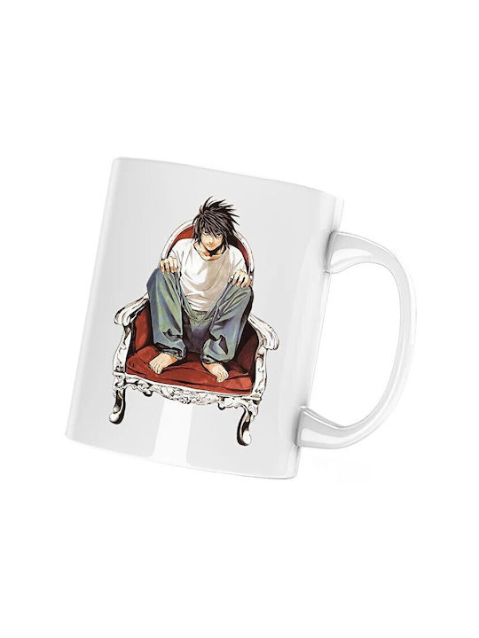 Death Ceramic White Mug 330ml (Personalized)